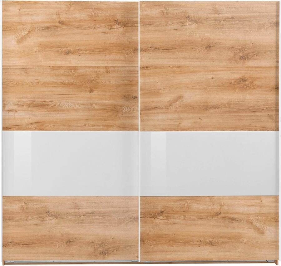 Wimex Zweefdeurkast Bramfeld TOPSELLER Kledingkast met glaselementen en extra planken - Foto 6