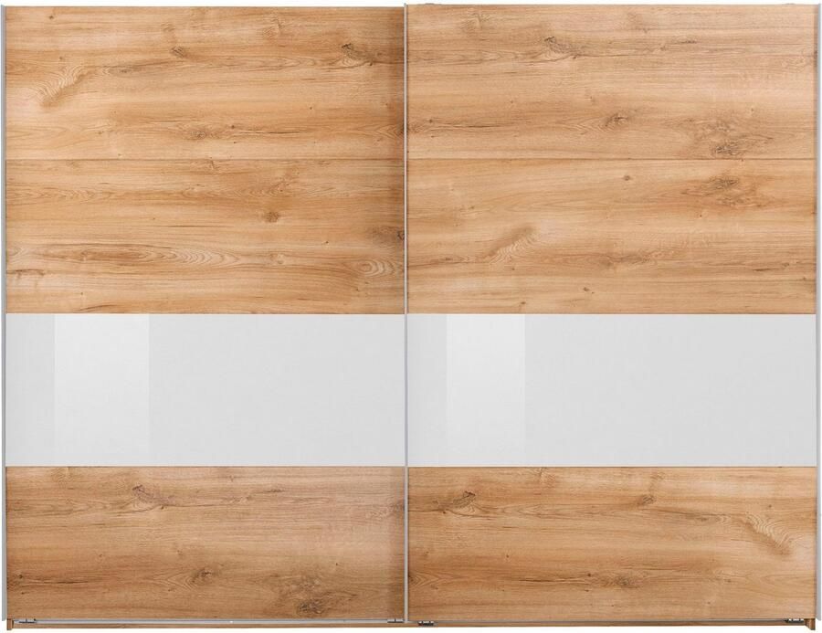 Wimex Zweefdeurkast Bramfeld TOPSELLER Kledingkast met glaselementen en extra planken - Foto 8