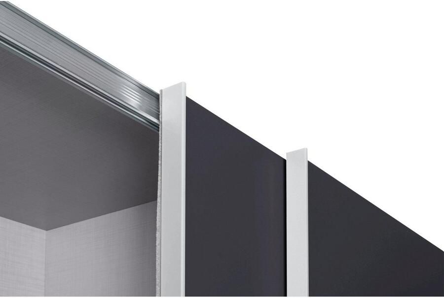 Wimex Zweefdeurkast Bramfeld TOPSELLER Kledingkast met glaselementen en extra planken - Foto 12