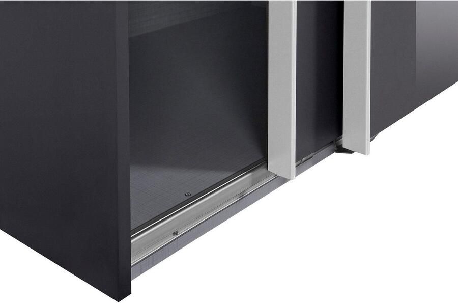 Wimex Zweefdeurkast Bramfeld TOPSELLER Kledingkast met glaselementen en extra planken - Foto 13