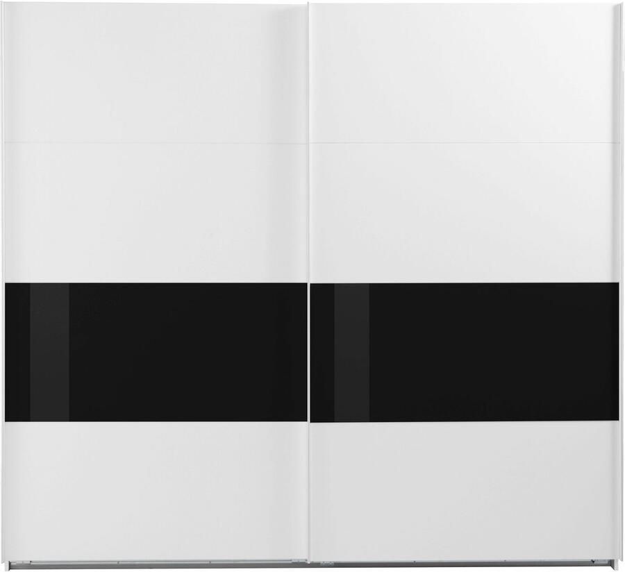 Wimex Zweefdeurkast Bramfeld TOPSELLER Kledingkast met glaselementen en extra planken - Foto 11