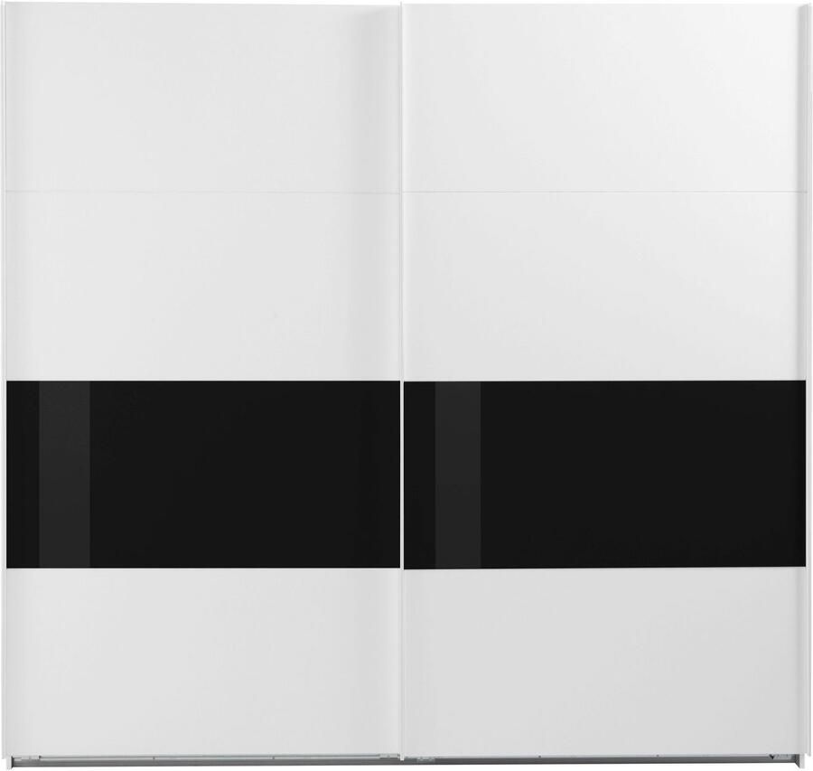 Wimex Zweefdeurkast Bramfeld TOPSELLER Kledingkast met glaselementen en extra planken - Foto 9