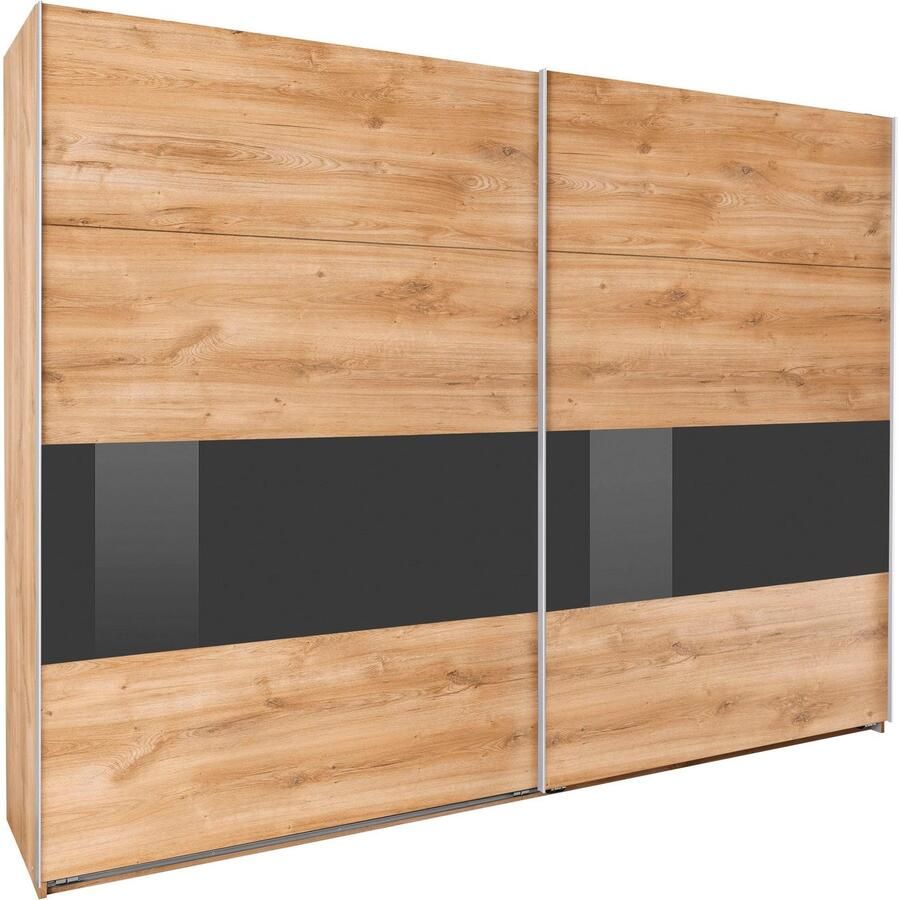 Wimex Zweefdeurkast Bramfeld TOPSELLER Kledingkast met glaselementen en extra planken - Foto 5