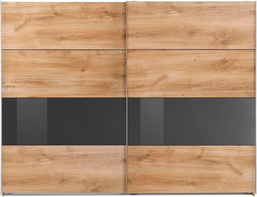 Wimex Zweefdeurkast Bramfeld TOPSELLER Kledingkast met glaselementen en extra planken - Foto 8