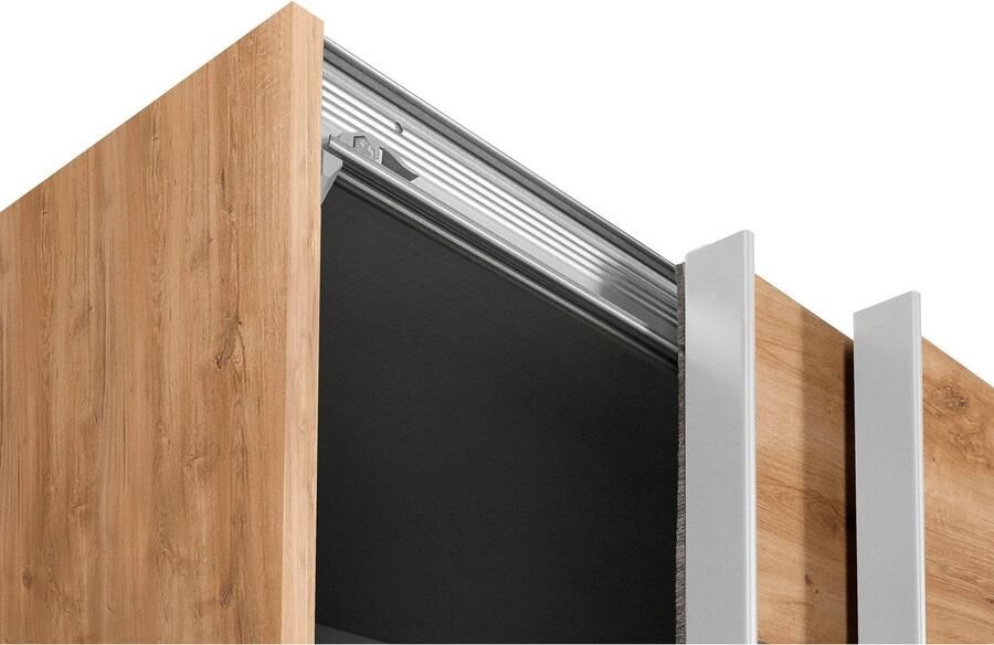 Wimex Zweefdeurkast Bramfeld TOPSELLER Kledingkast met glaselementen en extra planken - Foto 13