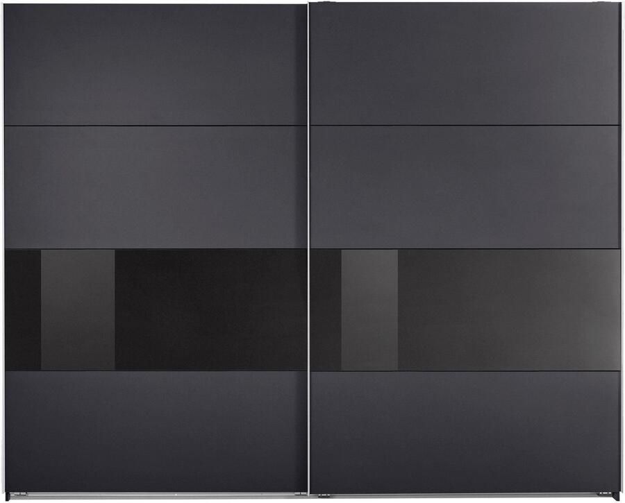 Wimex Zweefdeurkast Bramfeld TOPSELLER Kledingkast met glaselementen en extra planken - Foto 11