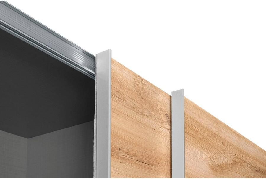 Wimex Zweefdeurkast Bramfeld TOPSELLER Kledingkast met glaselementen en extra planken - Foto 12