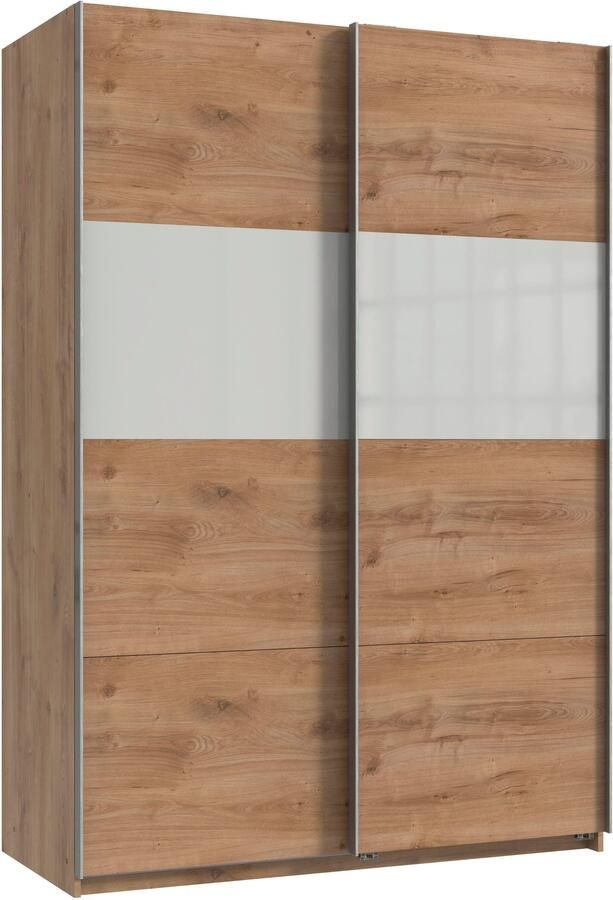 Wimex Zweefdeurkast Bramfeld TOPSELLER Kledingkast met glaselementen en extra planken - Foto 5