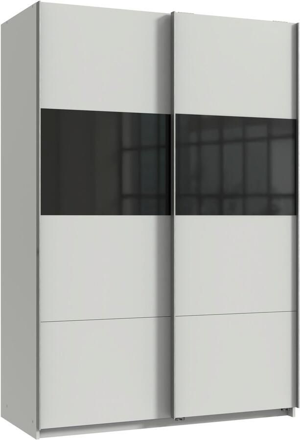 Wimex Zweefdeurkast Bramfeld TOPSELLER Kledingkast met glaselementen en extra planken - Foto 5