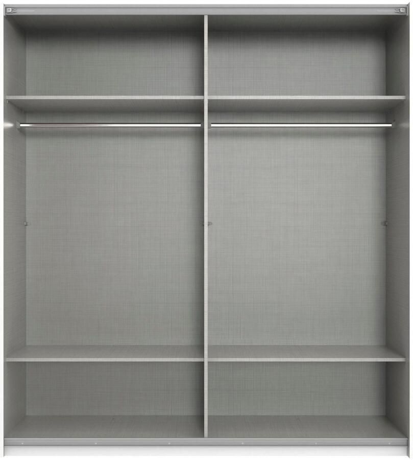 Wimex Zweefdeurkast Bramfeld TOPSELLER Kledingkast met glaselementen en extra planken - Foto 4