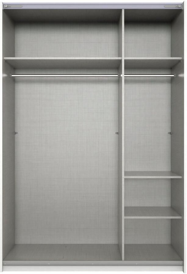 Wimex Zweefdeurkast Bramfeld TOPSELLER Kledingkast met glaselementen en extra planken - Foto 6