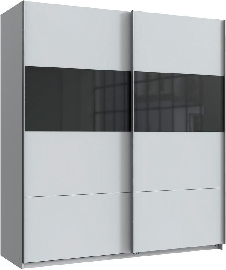 Wimex Zweefdeurkast Bramfeld TOPSELLER Kledingkast met glaselementen en extra planken - Foto 5