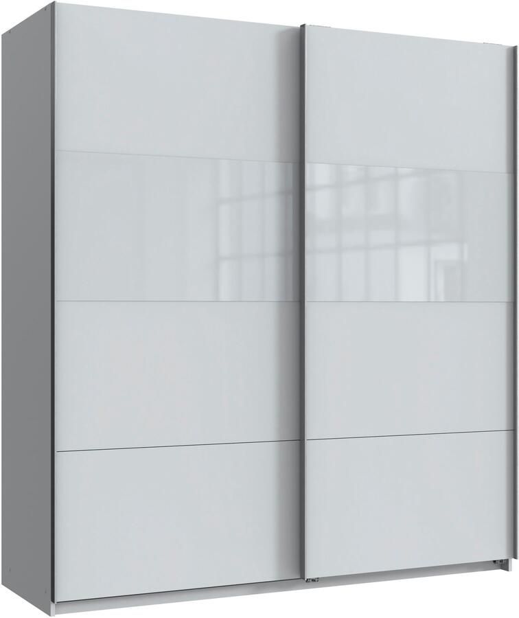 Wimex Zweefdeurkast Bramfeld TOPSELLER Kledingkast met glaselementen en extra planken - Foto 9