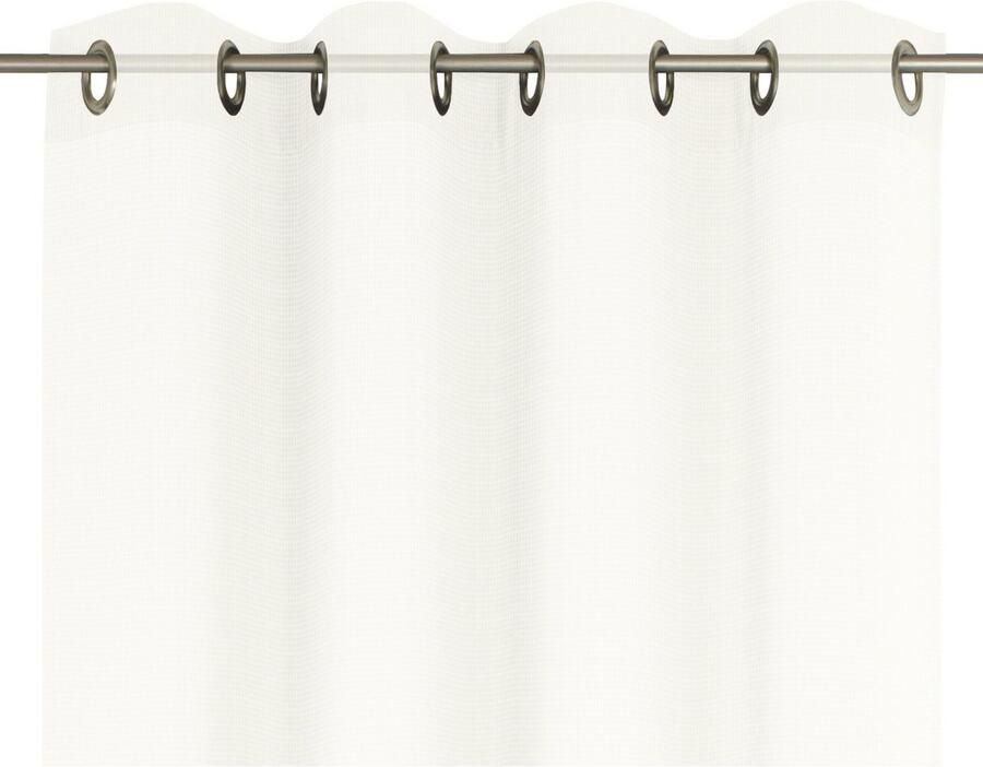 Wirth Gordijn BETTINA Kant-en-klaar gordijn met metalen ogen op maat (1 stuk)