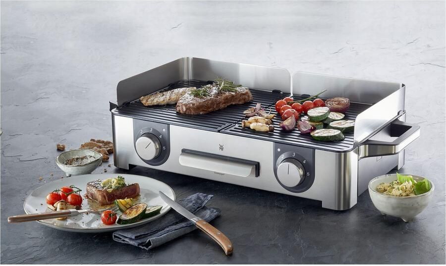 WMF Tafelgrill Lono Master Grill afzonderlijk instelbare platen variabele temperaturen - Foto 4