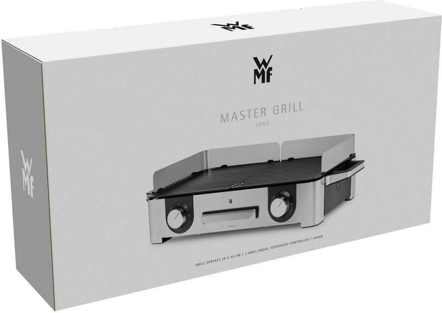 WMF Tafelgrill Lono Master Grill afzonderlijk instelbare platen variabele temperaturen - Foto 2