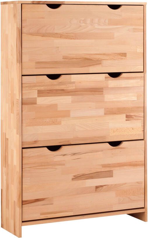 Home affaire Schoenenkast Maximus Hoogte 130 cm met 3 dubbele schoenenvakken - Foto 9