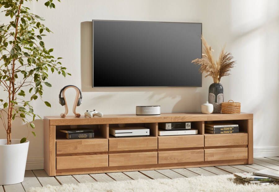 Home affaire Tv-meubel Silkeborg mooie greeploze look breedte 180 cm - Foto 8