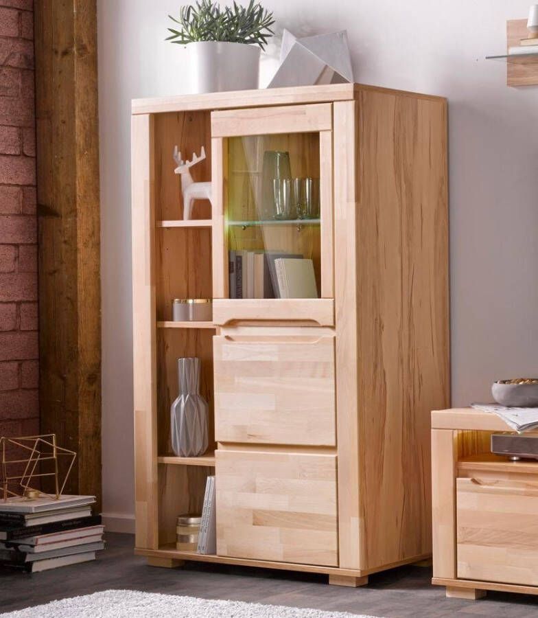 Home affaire Vitrinekast Denis Opbergvitrine hoogte 145 cm - Foto 13