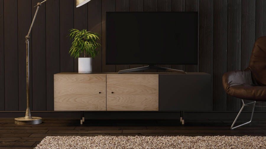 Woodman Tv-meubel Daniel met soft-closefunctie breedte 150 cm - Foto 14