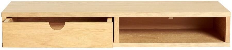 Woodman Bergkast Farsta Met eikenfineer ruimtebesparend wandmontage - Foto 4