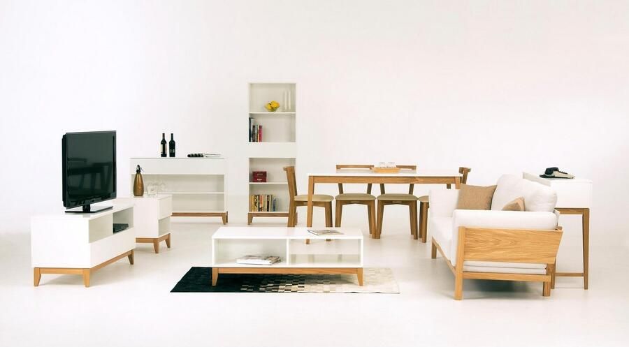 Woodman Bijzettafel Elinee in trendy scandinavische look fsc -gecertificeerd - Foto 6