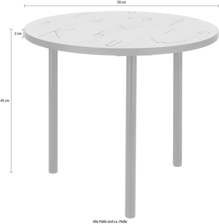 Woodman Bijzettafel in scandinavisch design fsc -gecertificeerd - Foto 2