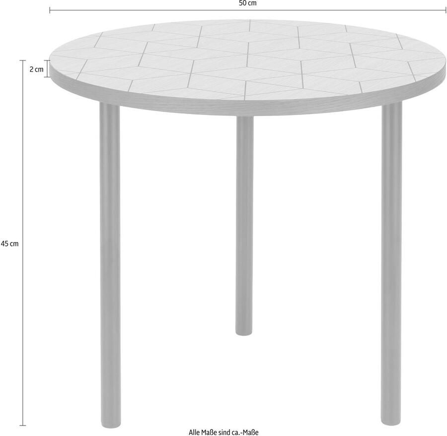 Woodman Bijzettafel in scandinavisch design