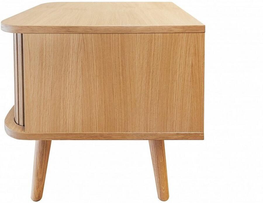 Woodman Bijzettafel Rove uniek ontwerp gedeeltelijk massief breedte 49 5 cm - Foto 7