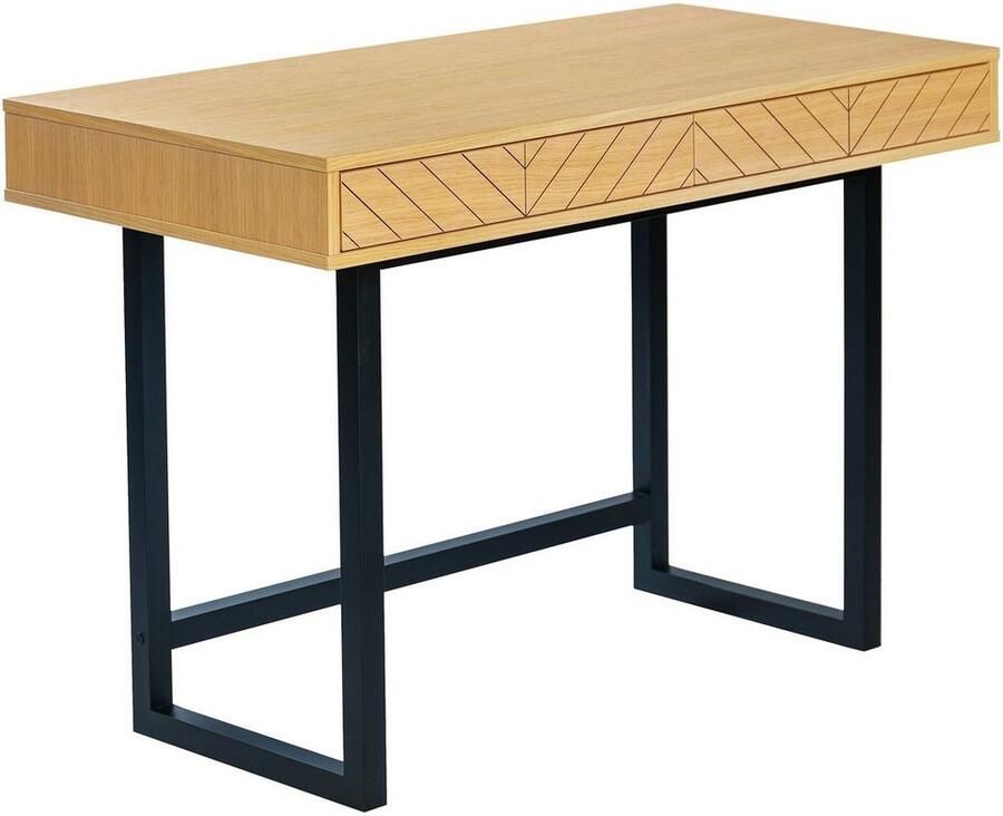 Woodman Bureau Camden scandinavisch design praktisch uittrekbaar met push-to-openfunctie