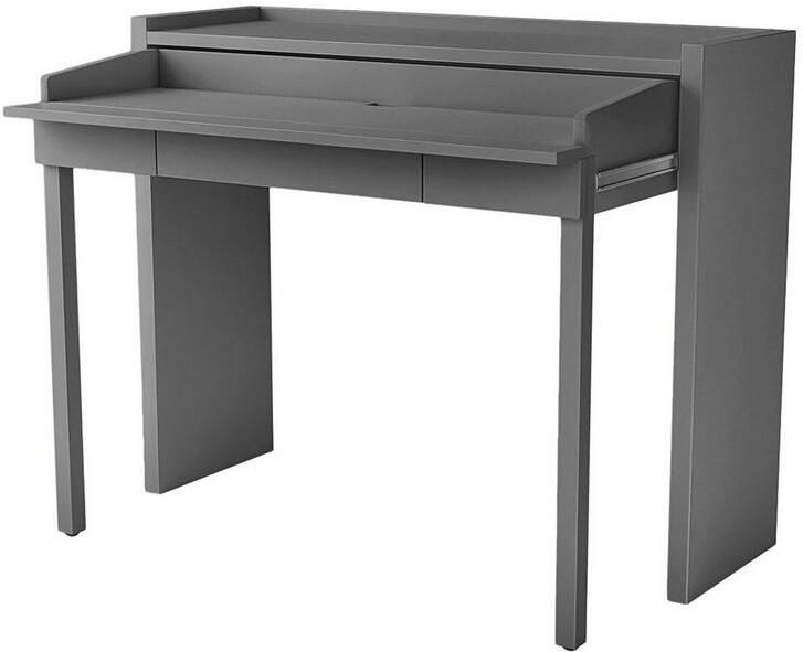 Woodman Bureau Desk 16 scandinavisch design thuiskantoor praktisch uittrekbaar - Foto 6