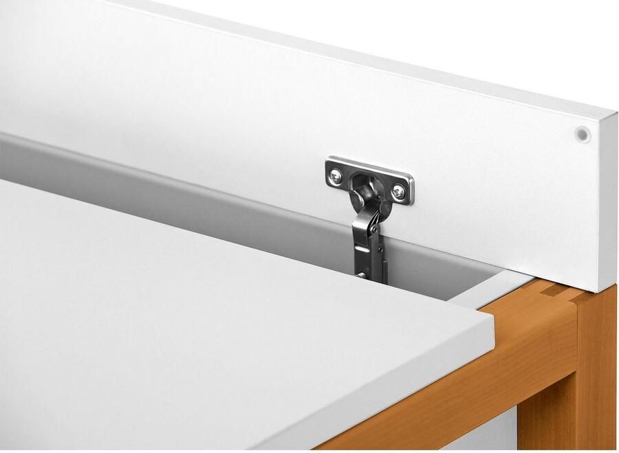 Woodman Bureau Northgate in scandinavisch design breedte 112 cm fsc -gecertificeerd - Foto 5