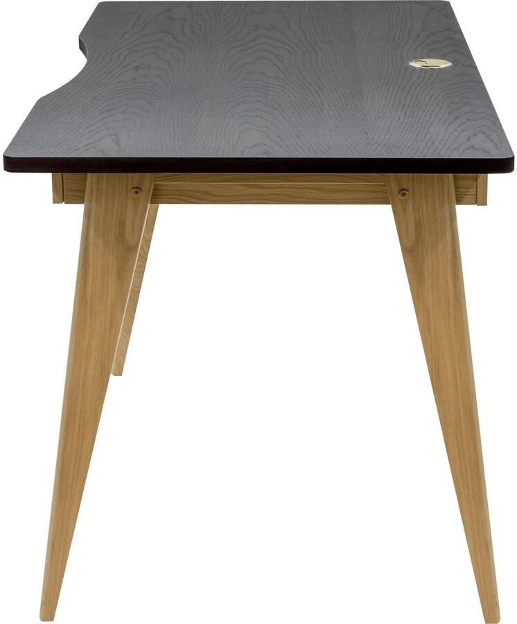 Woodman Bureau Peer in scandinavisch design tafelpoten van massief eiken - Foto 2
