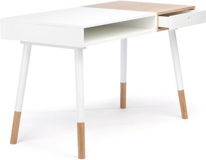 Woodman Bureau Uitzicht op de zon tweekleurig afgeronde massieve poten - Foto 4