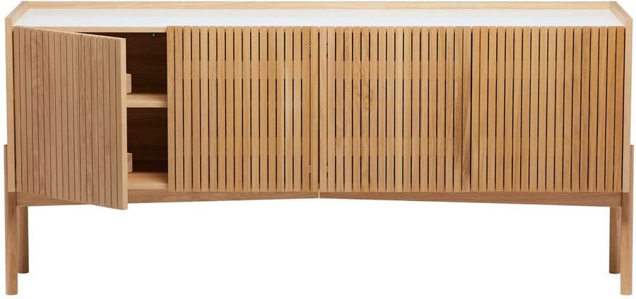 Woodman Dressoir Bottrup Breedte 177 5 cm veel opbergruimte verstelbare planken - Foto 7