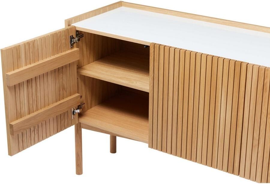 Woodman Dressoir Bottrup Breedte 177 5 cm veel opbergruimte verstelbare planken - Foto 3