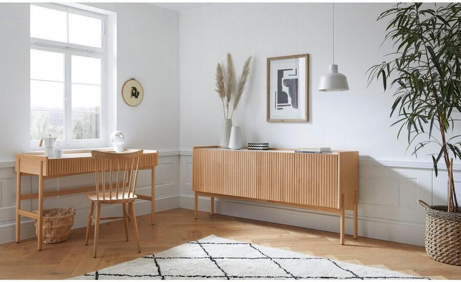 Woodman Dressoir Bottrup Breedte 177 5 cm veel opbergruimte verstelbare planken - Foto 4