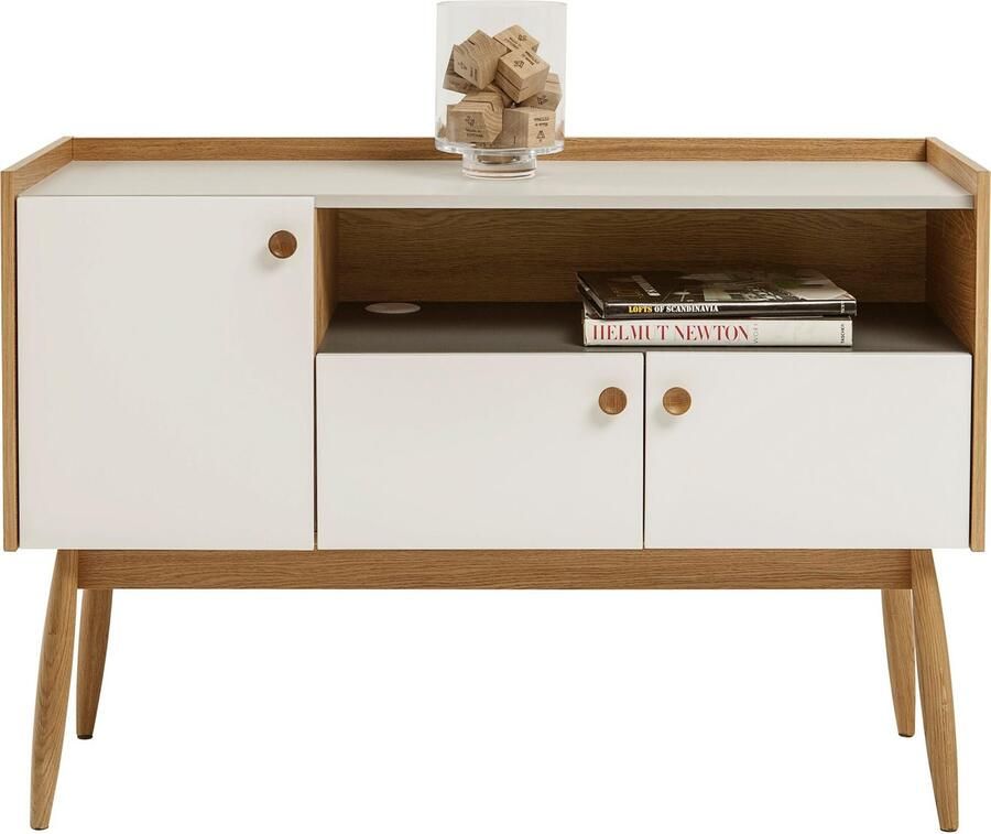 Woodman Dressoir FRANCIS Kast in trendy Scandinavische look breedte 115 cm FSC - Foto 3