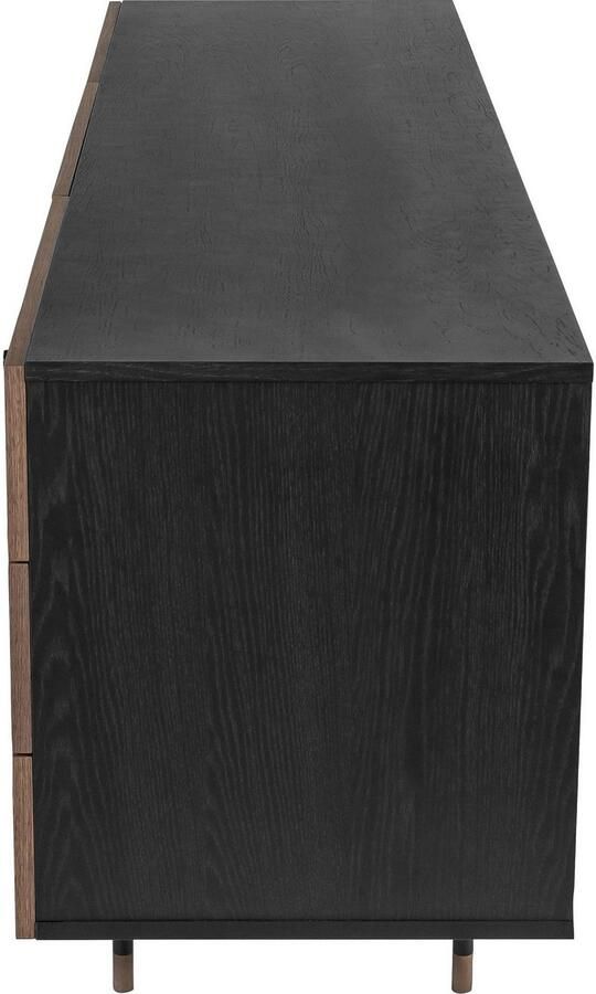 Woodman Dressoir Jeugd Kommode Kast met walnootfineer breedte 180 cm FSC - Foto 6