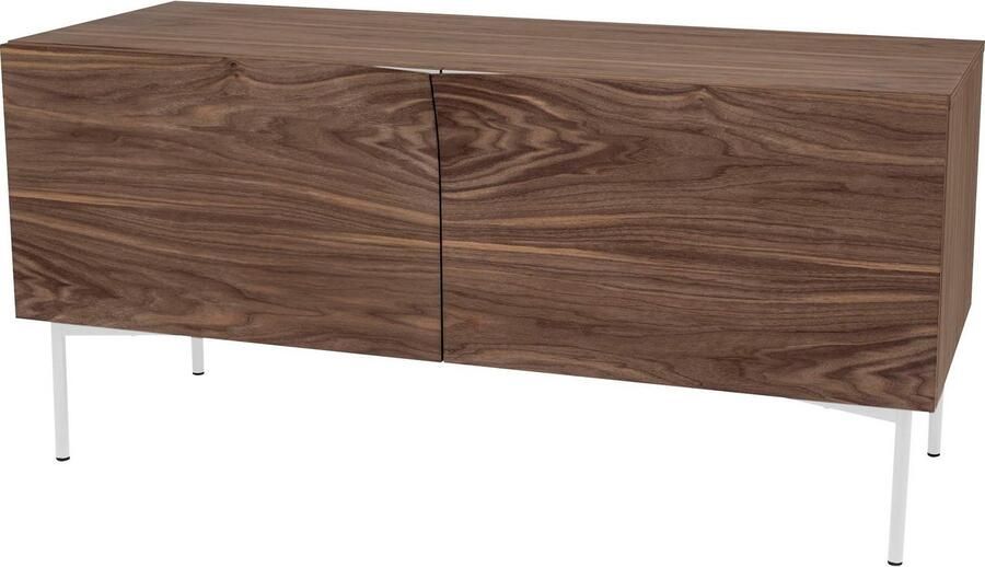 Woodman Dressoir Kast met notenhoutfineer breedte 120 cm FSC - Foto 8