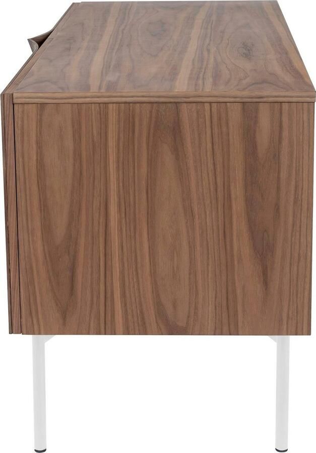Woodman Dressoir Kast met notenhoutfineer breedte 120 cm FSC - Foto 4