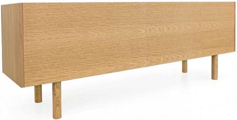 Woodman Dressoir PORTO Commode decoratieve frezingen met eikenhoutfineer breedte 175 cm - Foto 10