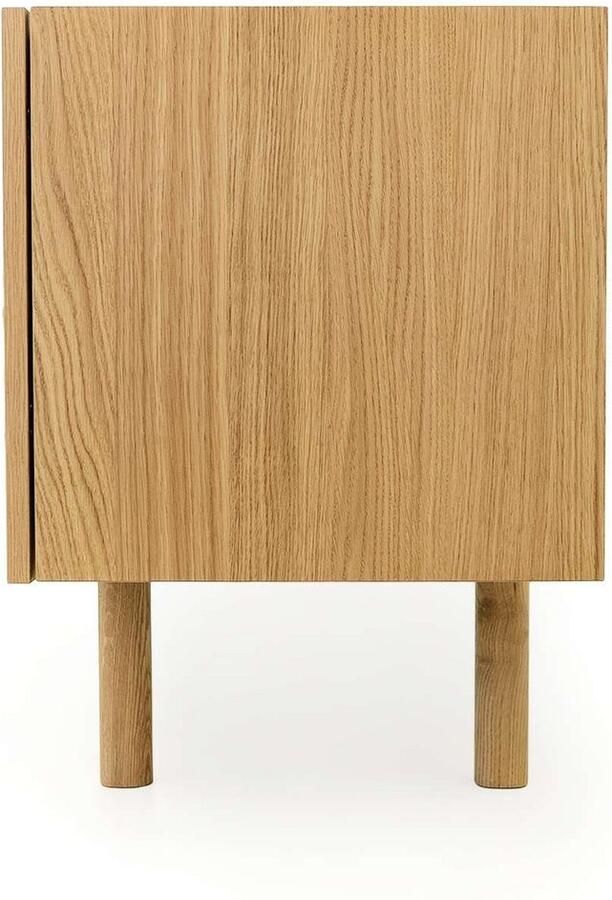 Woodman Dressoir PORTO Commode decoratieve frezingen met eikenhoutfineer breedte 175 cm - Foto 2