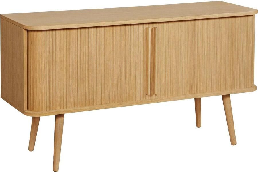 Woodman Dressoir Rove Kast bijzonder ontwerp breedte 138 cm met eikenhoutfineer FSC