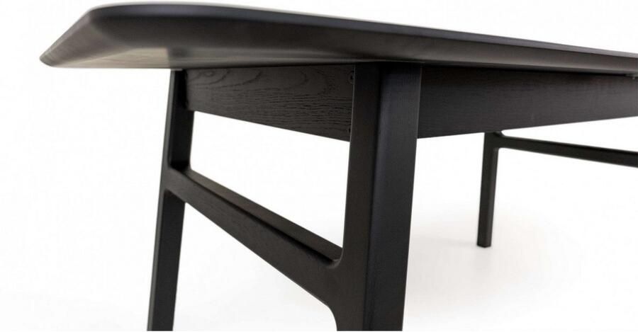 Woodman Eettafel Curved Scandi Design breedte 180 cm uitschuifbaar tot 220 cm - Foto 9