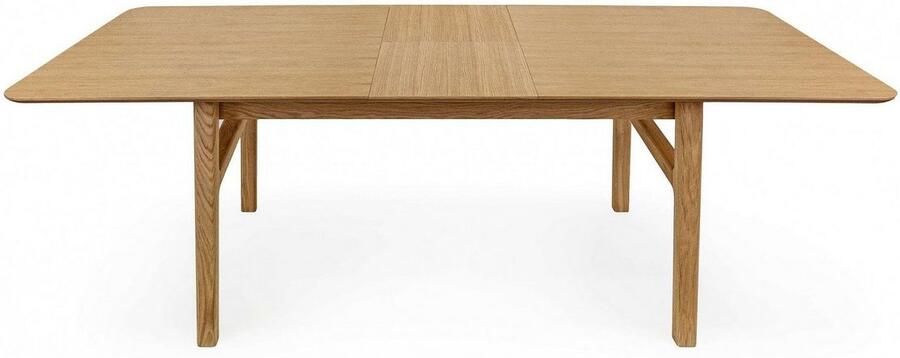 Woodman Eettafel Curved Scandi Design breedte 180 cm uitschuifbaar tot 220 cm - Foto 11
