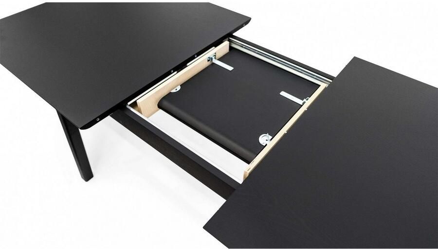 Woodman Eettafel Curved Scandi Design breedte 180 cm uitschuifbaar tot 220 cm FSC -gecertificeerd - Foto 7