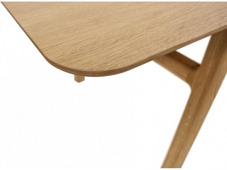 Woodman Eettafel Curved Scandi Design breedte 180 cm uitschuifbaar tot 220 cm - Foto 3