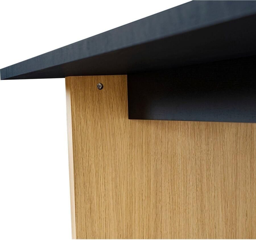 Woodman Eettafel Stripe Houtfineer van eiken FSC -gecertificeerd - Foto 2