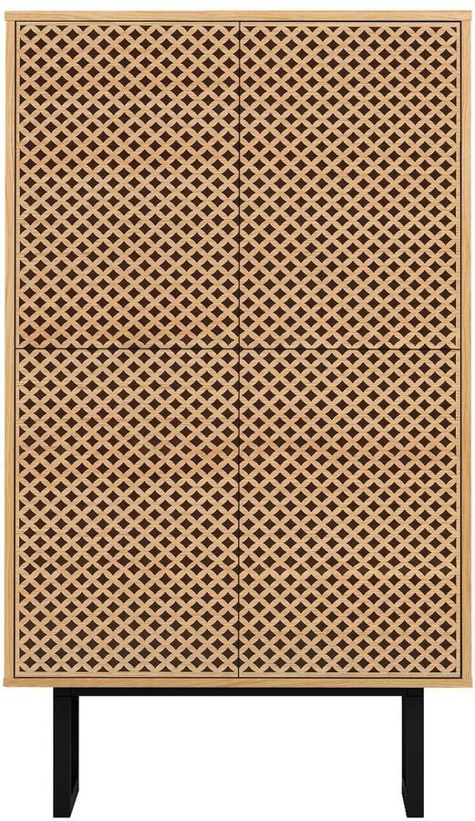 Woodman Highboard Commode in Scandinavisch ontwerp - Foto 5